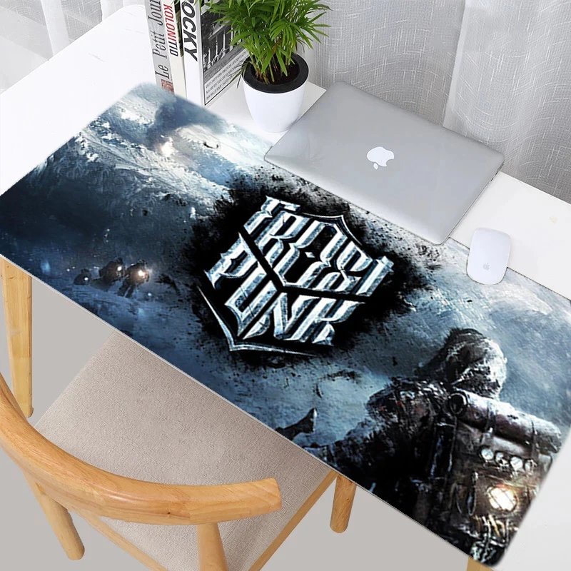 

Frostpunk Mouse Carpet Pad 900x400 Gamer Keyboard Mats Anime Gaming Desk Long Computer and Office Mause Kit Largo Accessories Xl