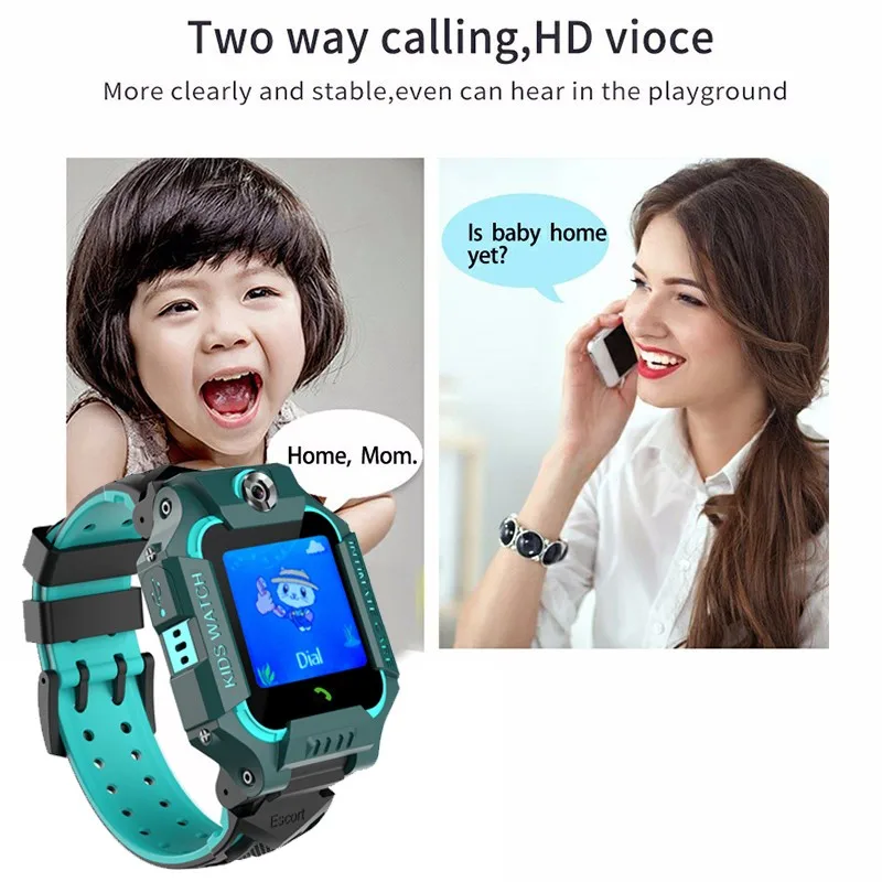 

Children's Smart Watch Kids Phone Watch Smartwatch For Boys Girls With Sim Card Photo Waterproof IP67 Gift For IOS Android