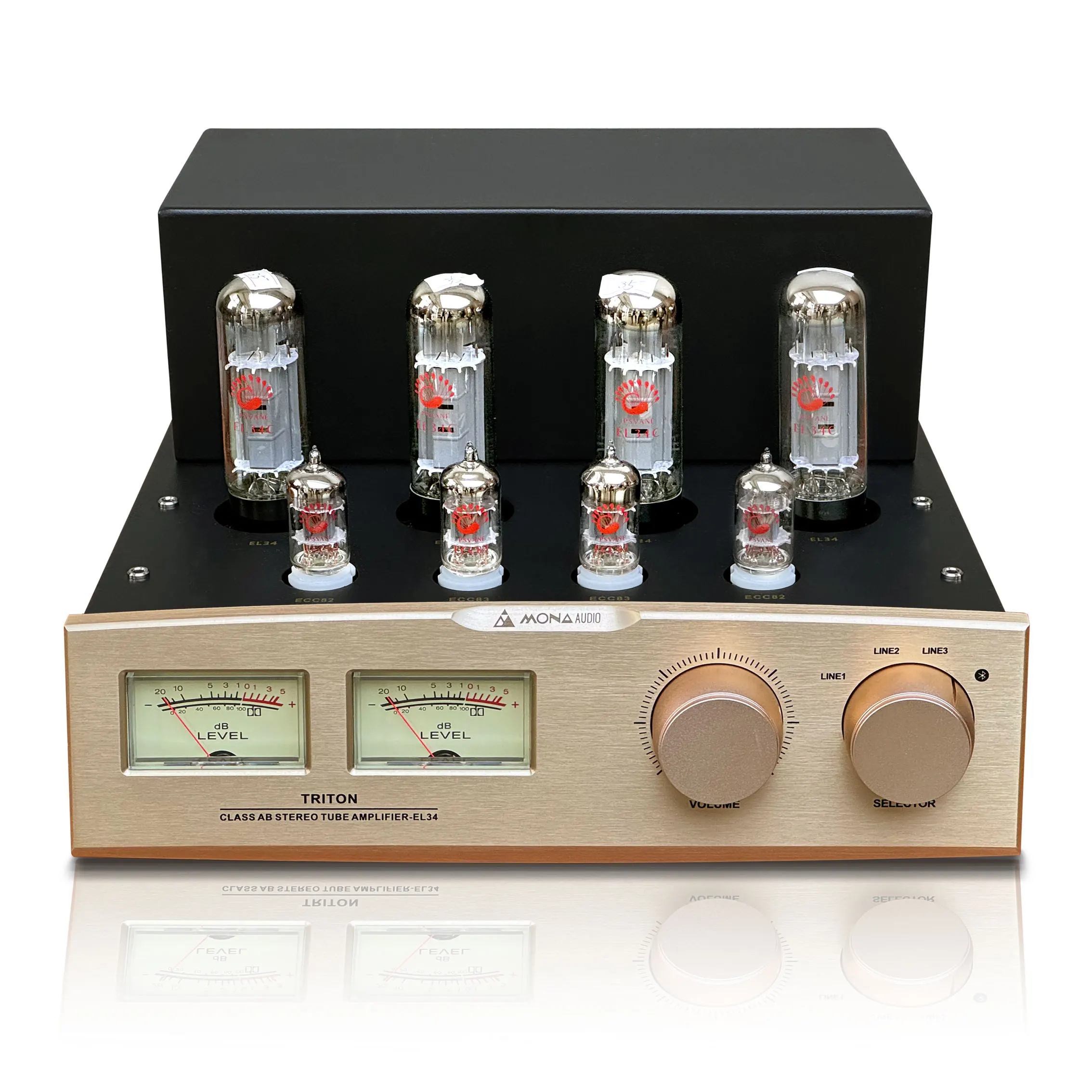 MONA профессиональный Hi-Fi домашний усилитель мощности 30 Вт * 2 EL34 двухтактный