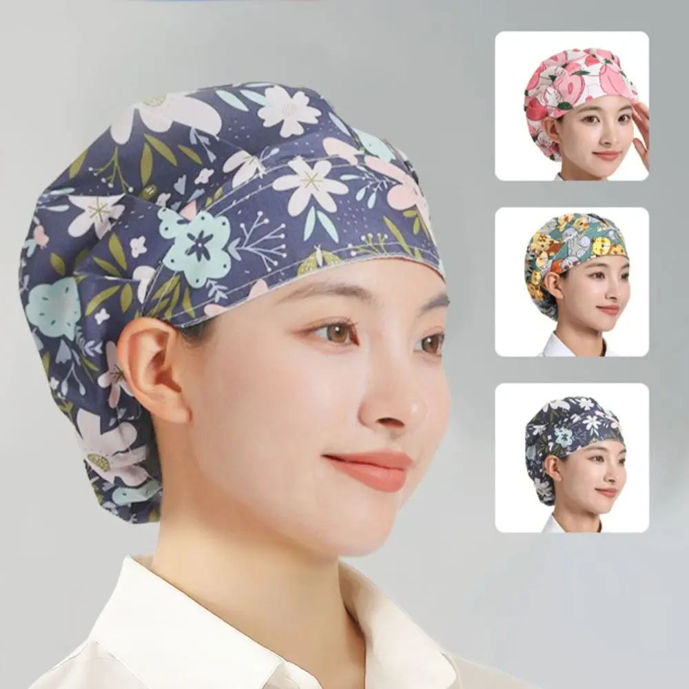 Регулируемая шляпа для шеф-повара дышащая с защитой от жира и пыли