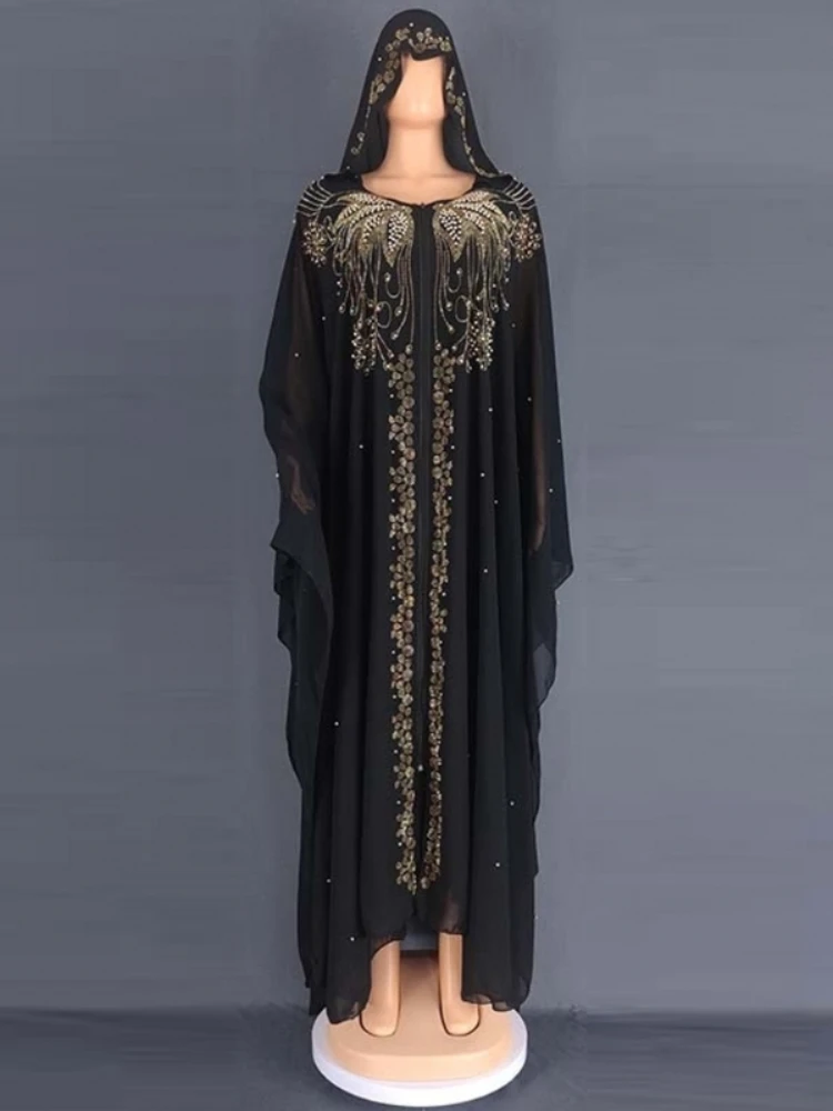 Ramadan Abaya Dubai Kaftan Muslim Hijab Dress African Evening Dresses for Women Islam Clothing Caftan Kimono Robe Djellaba Femme