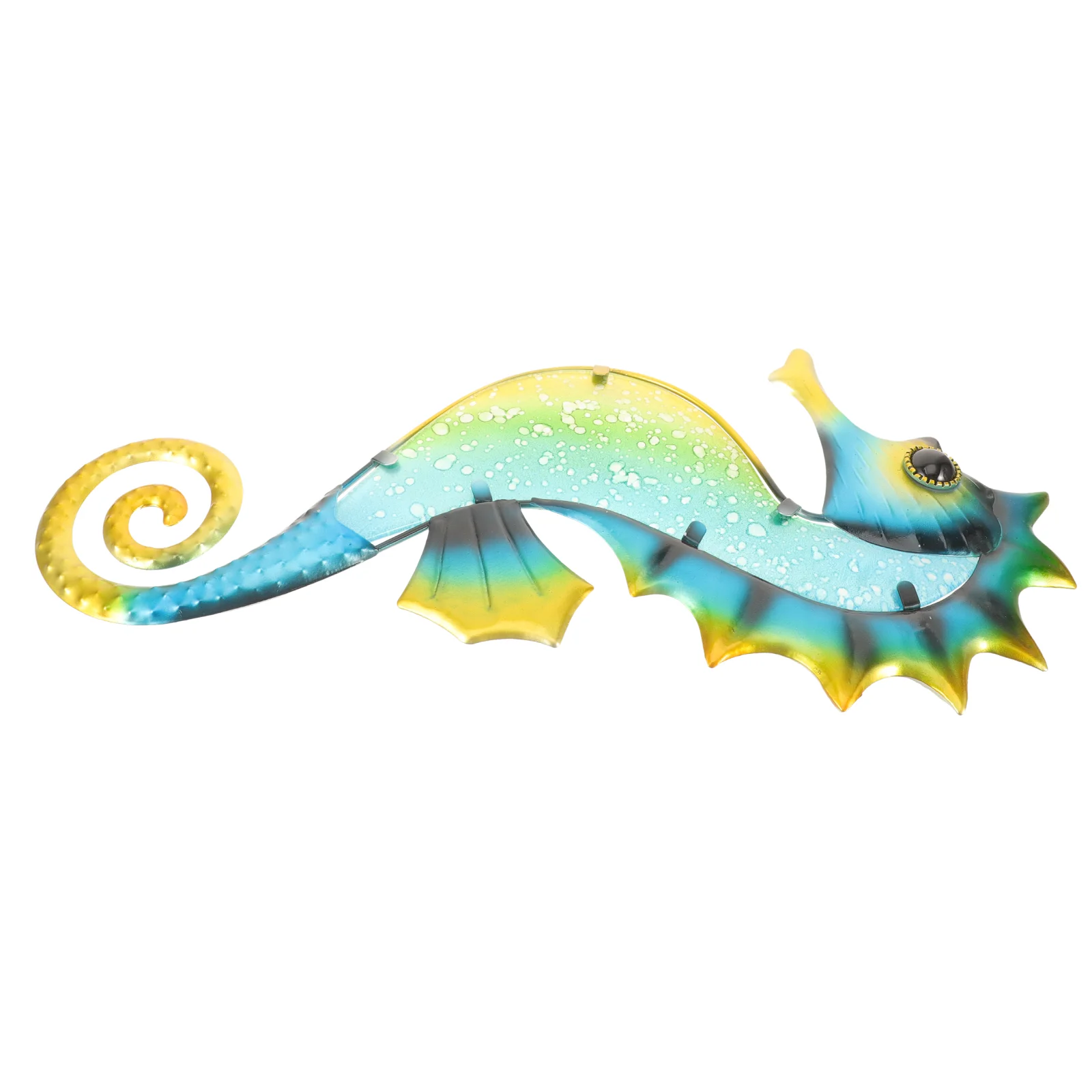 

Wall Hanging Metal Seahorse Sea Animal Wall Beach Theme Sculpture Decoration