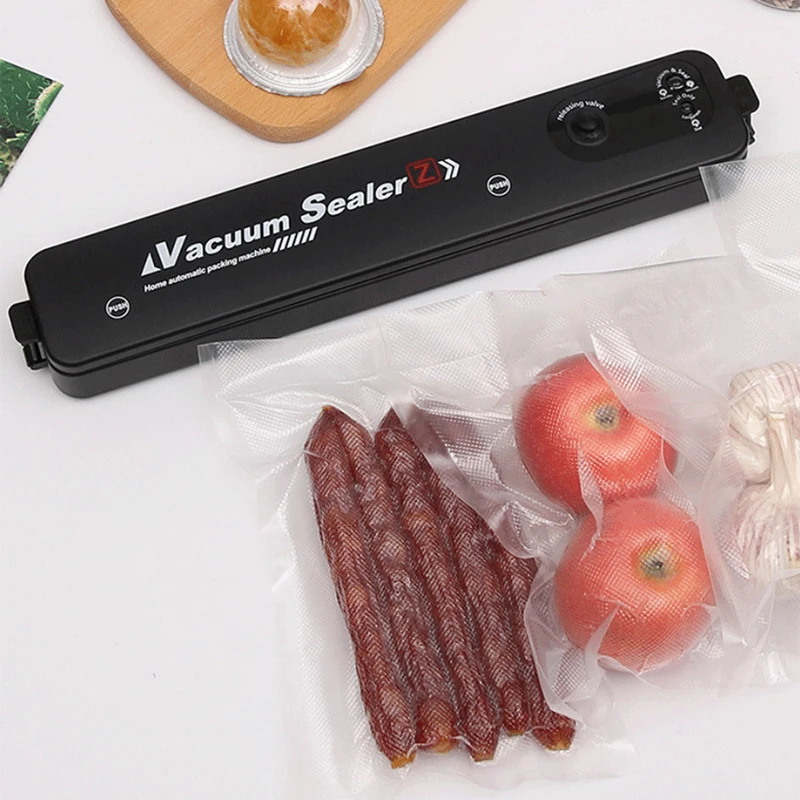 

Home Food Vacuum Sealer Food Packaging Machine Film Sealer Multi Country Plug Vacuum Packaging Machine With 10 Food Vacuum Bags