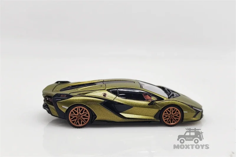 HH Toys 1:64 Sian FKP37 Зеленая литая модель автомобиля