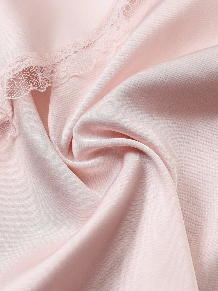 Французская Пижама шелковая пижама для женщин летние шорты с лямкой на шее