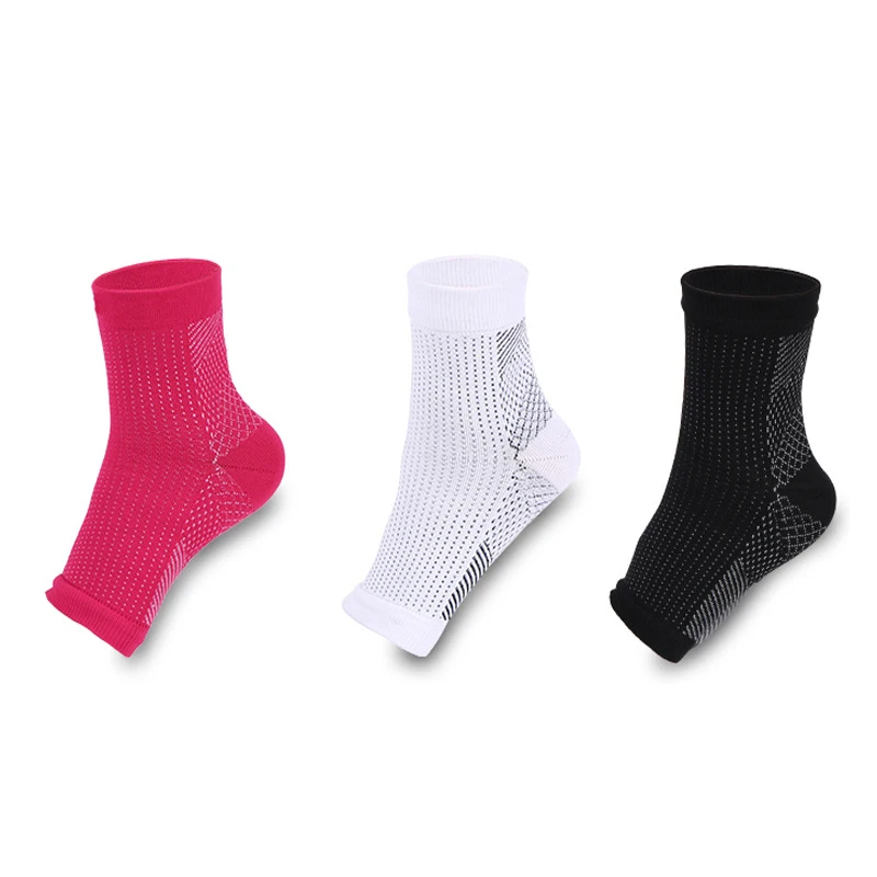 

Men Women Sports Socks Foot Angel Anti Fatigue Outerdoor Compression Breatheable Foot Sleeve Support Socks Brace Sock