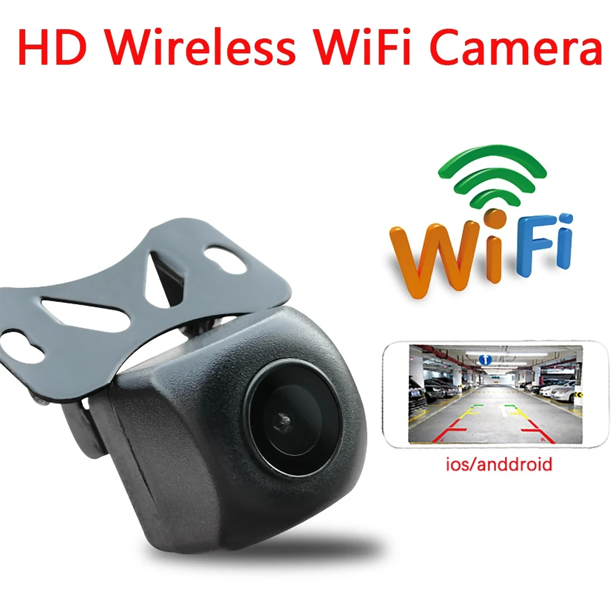 

Автомобильная камера, беспроводная, Wi-Fi, HD, ночное видение, 720P, IP68