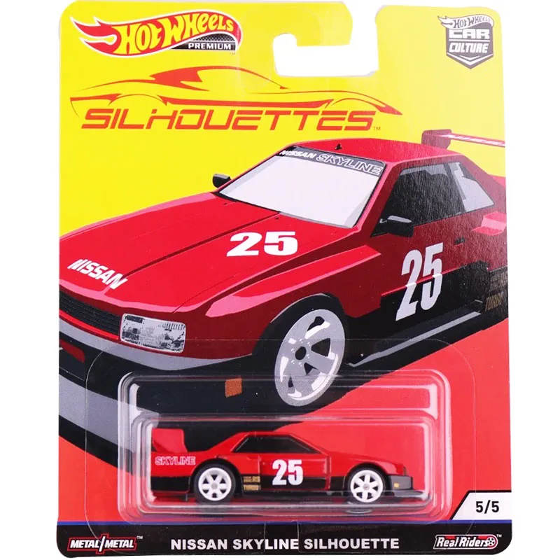 Фото Силуэт Hot Wheels 1:64 MONZA corevtte porsche 935-78 930 rwb nissan skyline Коллекционные литые под давлением модели автомобиля из сплава, статьи FPY8 №2