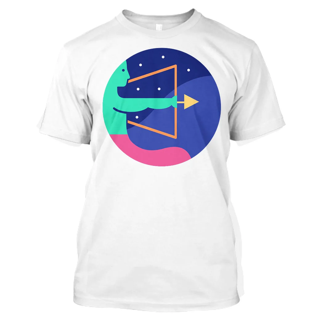 

Jumeast Men 3D Graphic Tees Oversized Printed T Shirts For Men Clothing Harajuku Constellation Sagittarius Anime Designer Tops