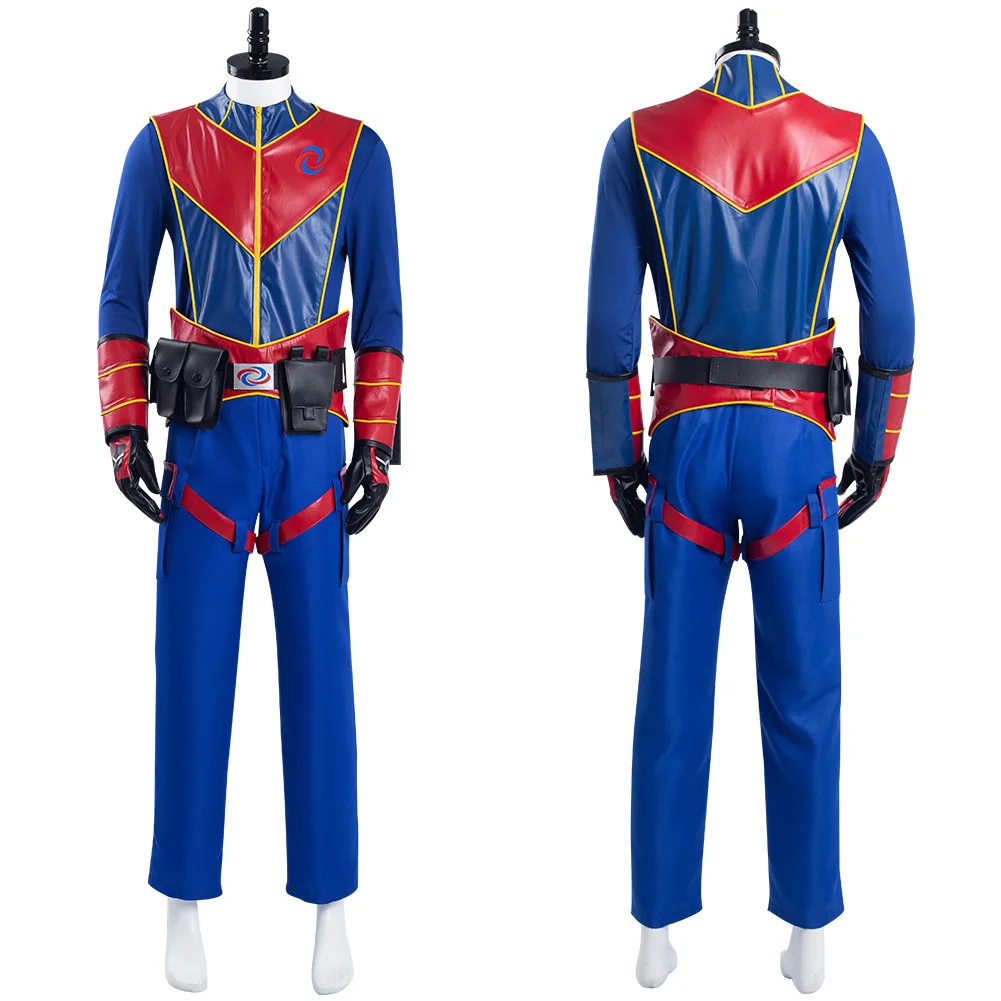 

Henry Danger Captain Man Cosplay Costume Outfits Halloween Carnival Suit