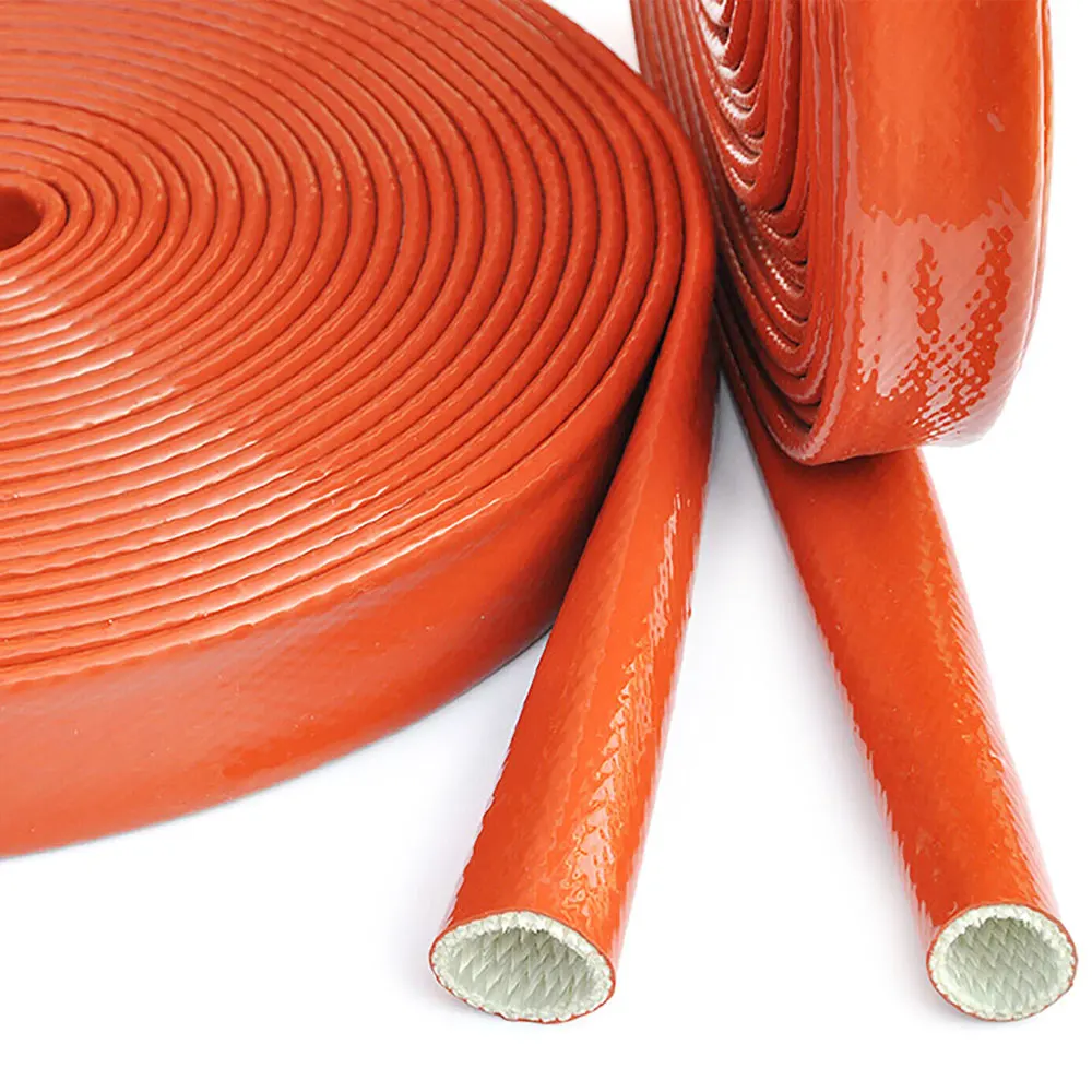 

Трубка из стекловолокна, устойчивая к высоким температурам, плетеная огнестойкая трубка из стекловолокна, огнестойкая обсадная трубка