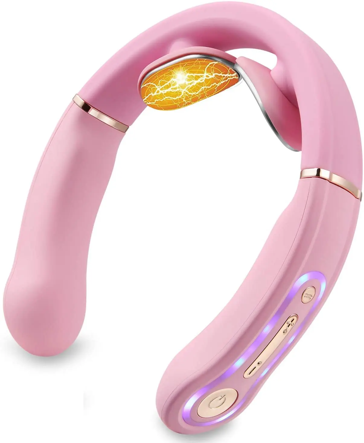 

Массажер для шеи, Интеллектуальный портативный Электромагнитный импульсный массажер для шеи с беспроводной функцией подогрева, для рассла...