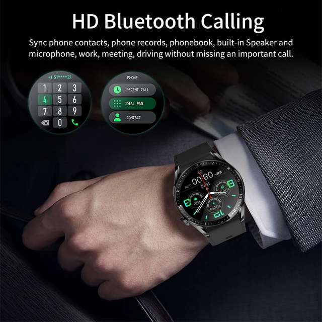 W & O New X5 Pro Smart Watch Men NFC Bluetooth Call IP67 orologi sportivi impermeabili ricarica Wireless per Smartwatch Android ios 6