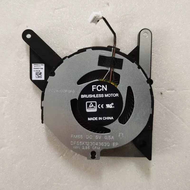 

New laptop cpu cooling fan for DELL Latitude 5410 E5410 0HHKD2 DC28000PGF0
