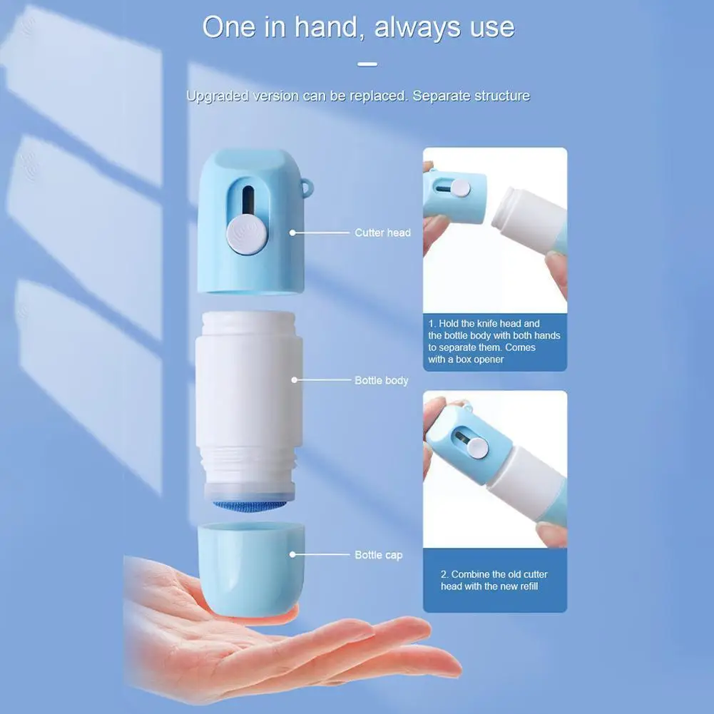 

2 In 1 Thermal Paper Data Fluid Important Privacy Invoice Portable Courier With Tool Knife Data Alter C2f2