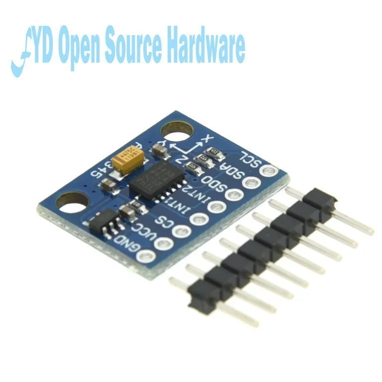 1pcs GY-291 ADXL345 3-Axis Digital Gravity Sensor Acceleration Module IIC/SPI transmission