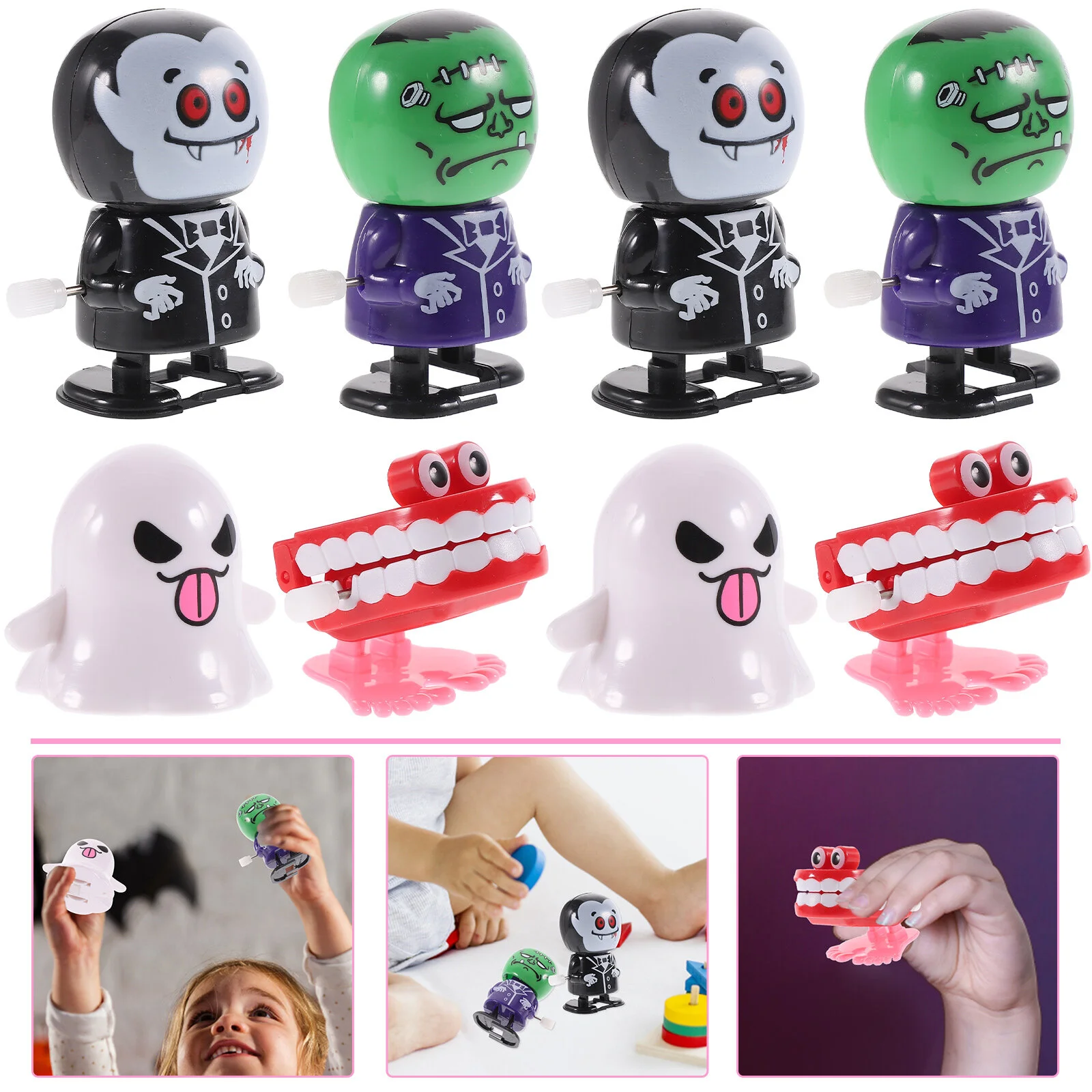 

Creepy Wind Toy Festival Plaything Halloween Clockwork Toys Wind-up Party Cartoon