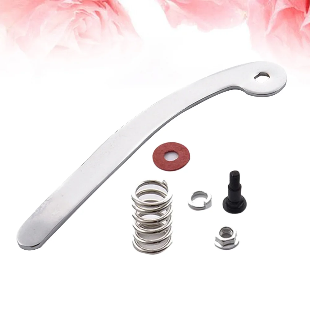 

Replacement Guitar Whammy Bar Tremolo Vibrato Bridge Tailpiece Compatible for Bigsby (Silver, Random Color Accessories)