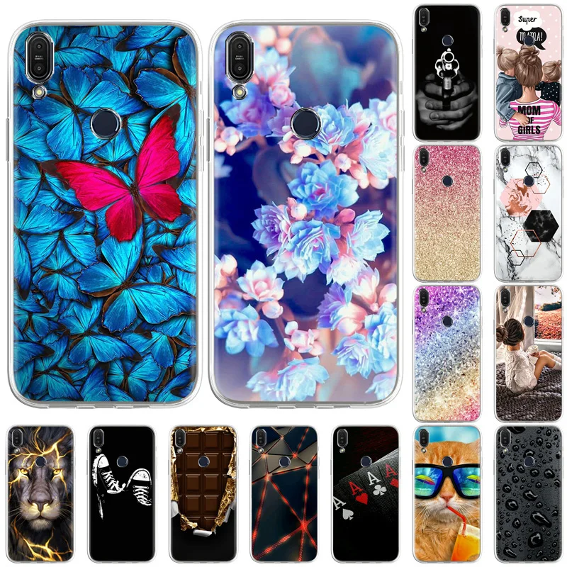Мягкий чехол из ТПУ для ASUS Zenfone Max M1 ZB555KL Plus ZB570TL Pro ZB601KL M2 ZB631KL Shot ZB634KL ZC550KL мягкий |