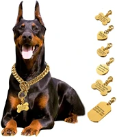 stainless steel pet id tagspersonalized dog tags and cat tagsup to 8 lines of custom textin boneroundheartbow tie and more