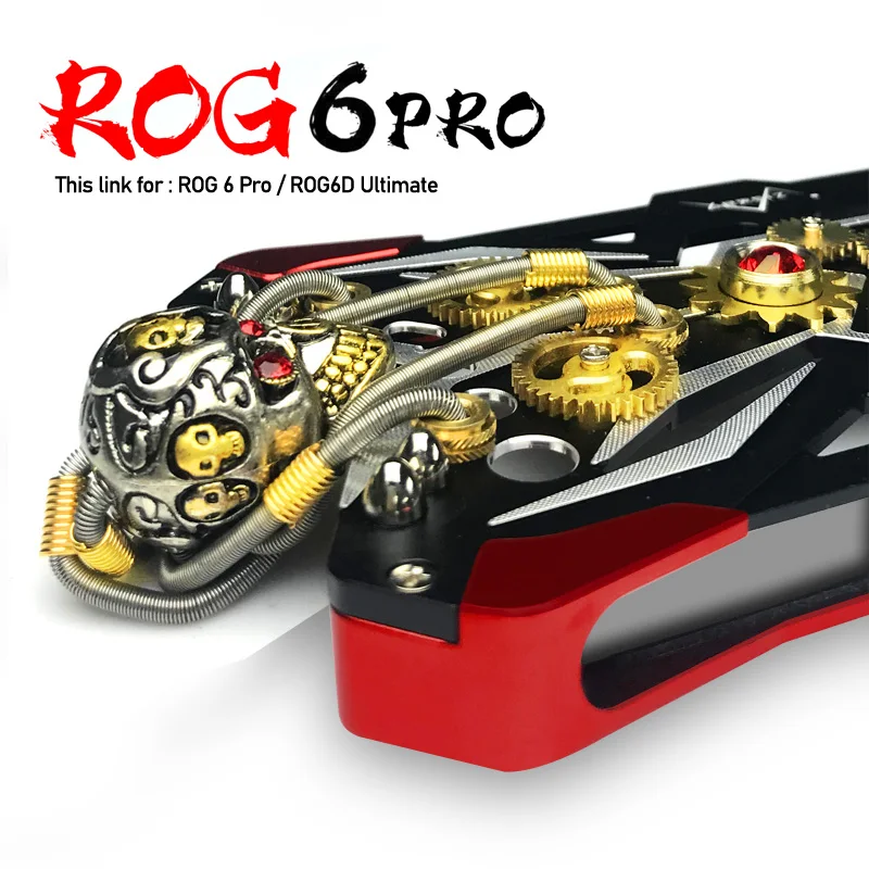 Роскошный армированный металлический алюминиевый чехол для телефона Asus Rog Phone 7 6 5