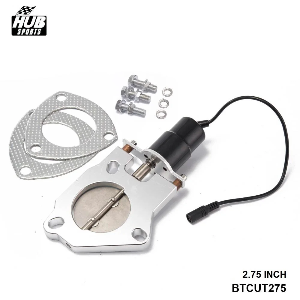 

2.75" Electric Exhaust Cutout Valves Fit For Y-Pipe Exhaust For TOYOTA SUPRA MA70 MK3 7M-GT/7MGTE turbo HU-BTCUT275