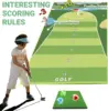 Golf Chipping Game Mat Toy Set for Kid 3