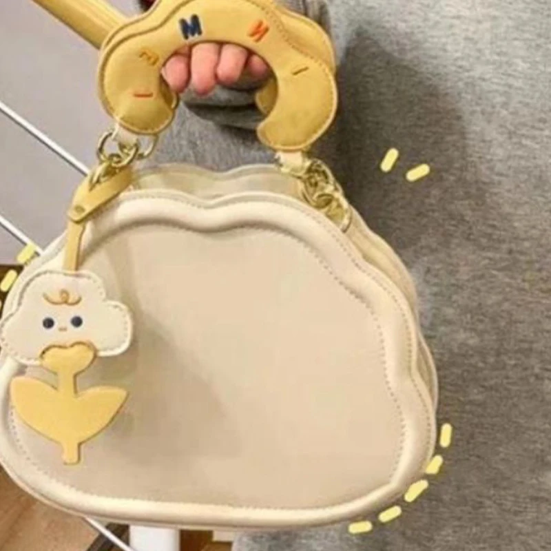 Новая модная универсальная сумка-ведро однотонная сумка через плечо