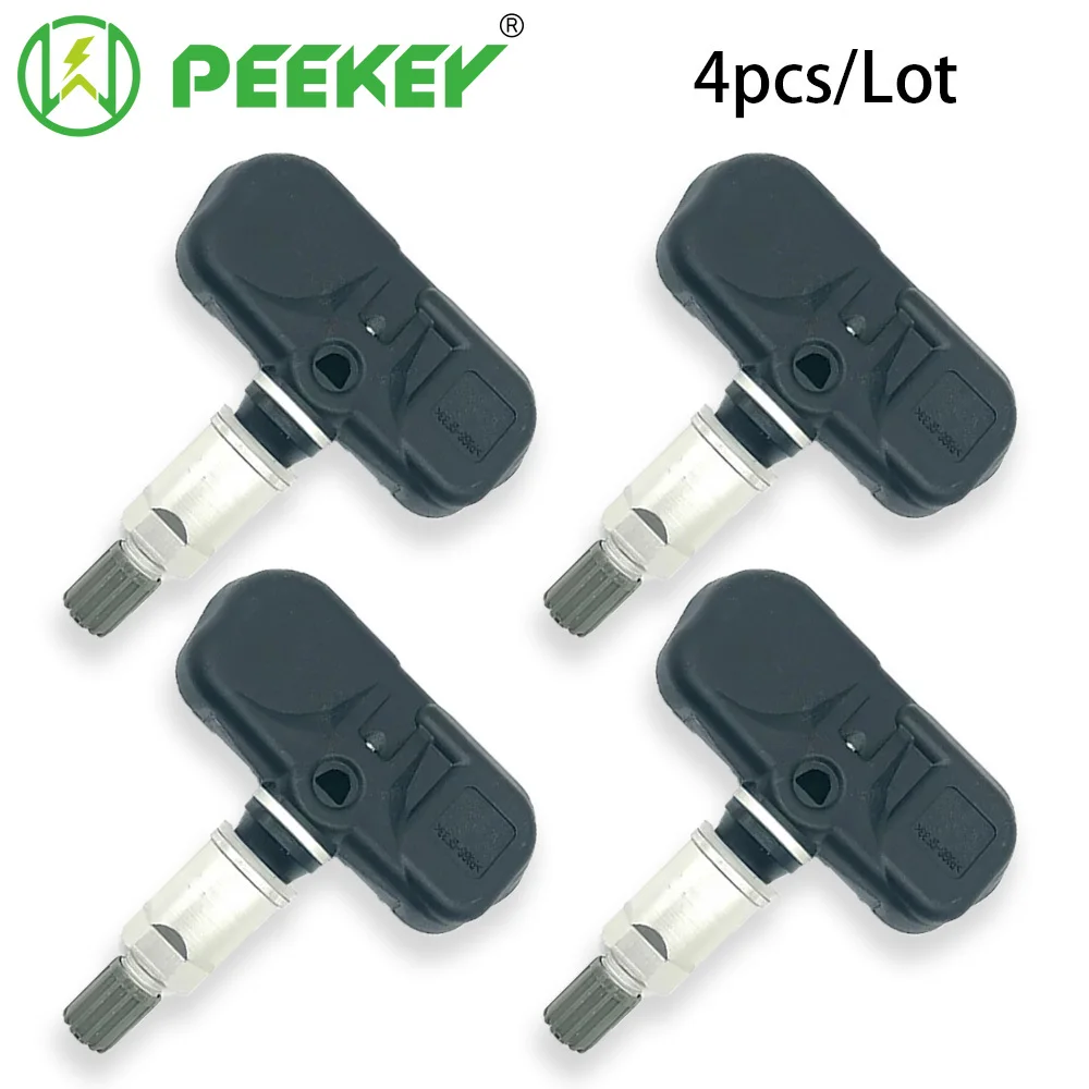 

PEEKEY 4 PCS Car Tire Pressure Monitor Sensor TPMS HL9114 42753-SWA-A04 315 42753SWAA04 PMV108M 42753-SWA-315 For Honda