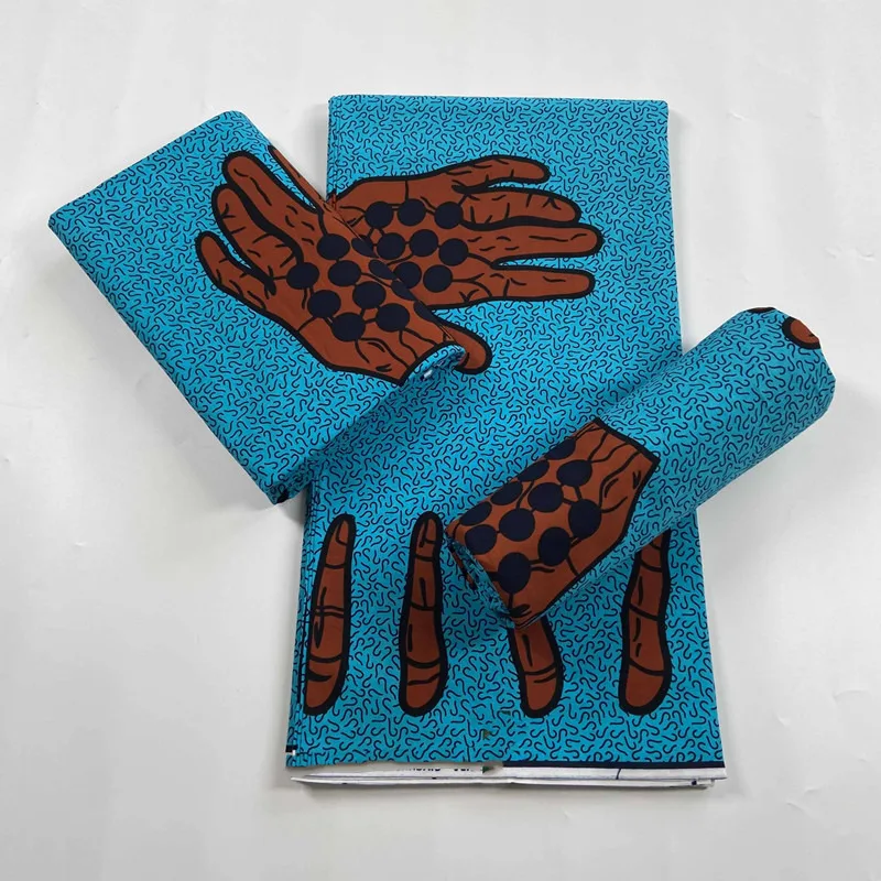 

Ankara Wax Tissu Pagne 100%Cotton Guaranteed Veritable African Real Wax Prints Fabric Ghana Style Soft Design Nigeria Wax Fabric
