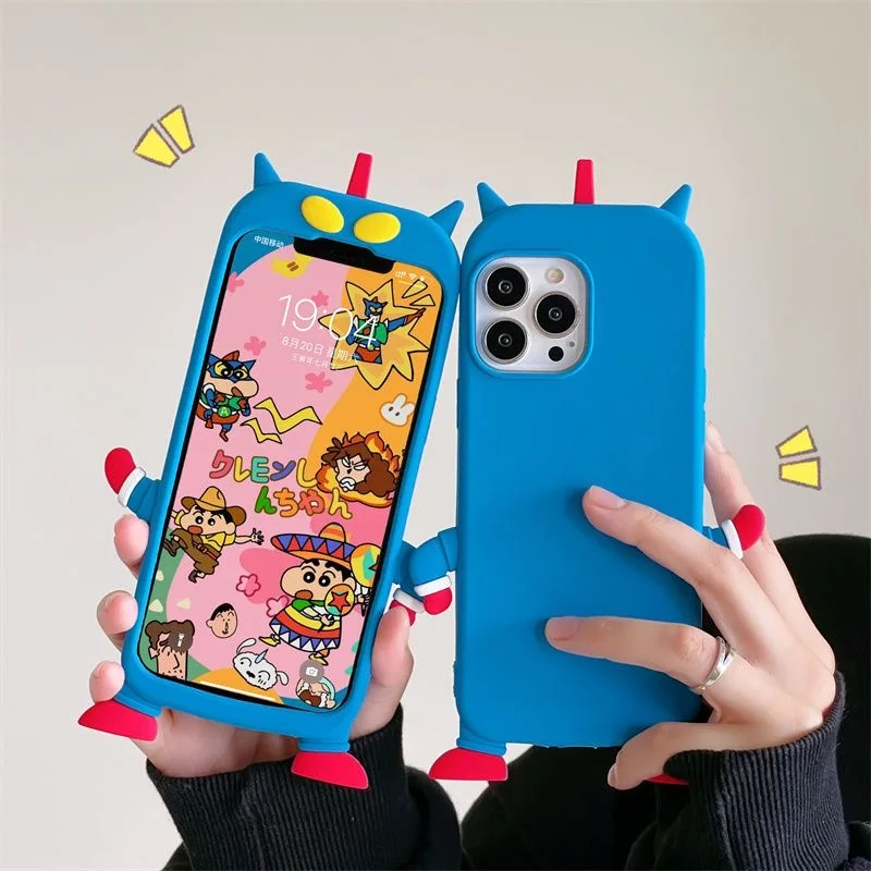 

Cartoon Crayon-Shinchans Phone Case for IPhone 14 13 12 11 Pro Max X XR XS MAX Plus Anti-fall Silicone Soft Shell Back Cover