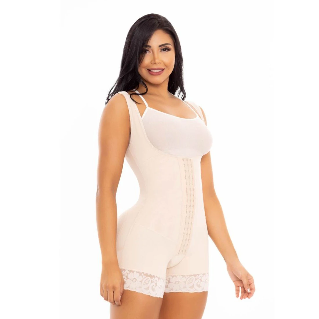 Postpartum Body Shaper Shapewear for Pregnant Women Seamless Corset Tummy Control Colombian Girdle Lace Zipper OpenBust Bodysuit