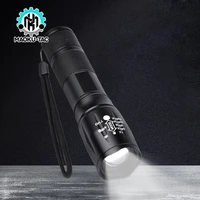 5 modes tactical metal flashlight mini zoom pistol weapon gun light white led strobe lamp airsoft hunting outdoor accessories