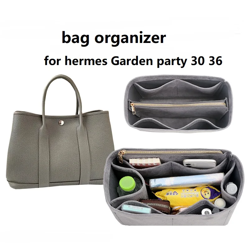 Фото Косметичка-органайзер для сумки Hermes Garden Party 30/36 №1