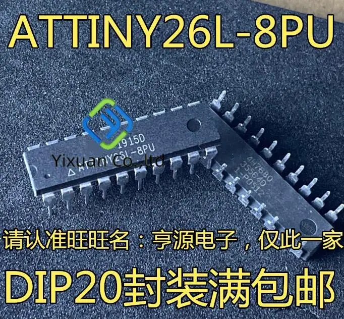 

20 шт., оригинальный новый микроконтроллер ATTINY26L ATTINY26L-8PU DIP20