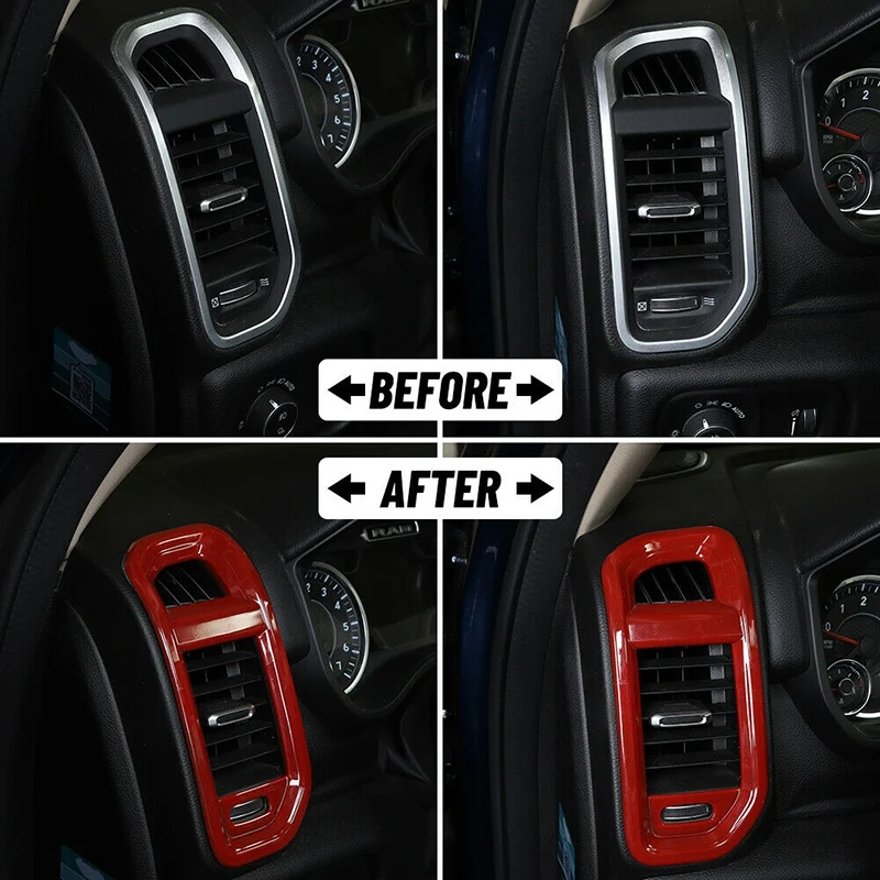 Для Dodge Ram 1500 2018 2019 2020 2021 аксессуары для интерьера центральная консоль Боковая