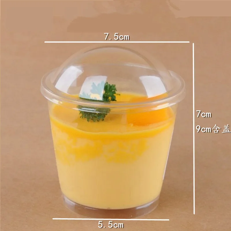 20PCS Disposable Plastic Dessert Cups Party Ice Cream Drinks Cup Serving Food Jelly Containers images - 6