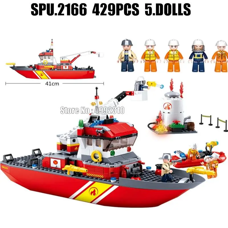 

0630 429 шт., Детский конструктор «городской город»