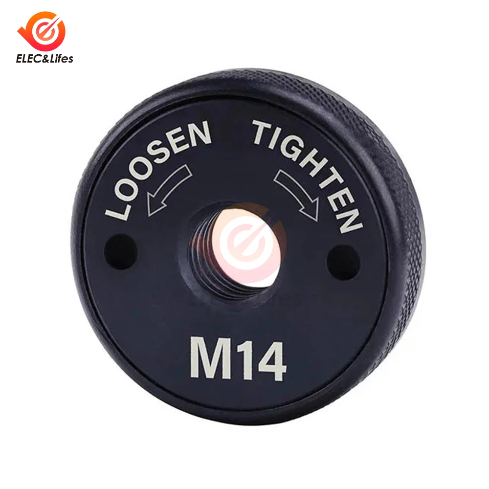 

М14 14 - мм угловая мельница быстроразгрузочная самоблокировка шлифовальная машина фланцевая гайка силовой патрон