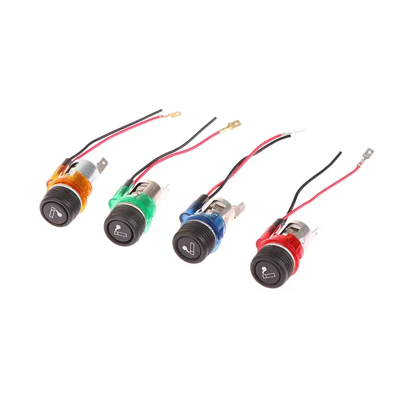 

Автомобильный прикуриватель, 12 В, универсальный автомобильный прикуриватель для мотоцикла