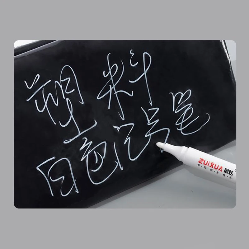 5 мм белый маркер водостойкий маслянистый для граффити резиновое стекло