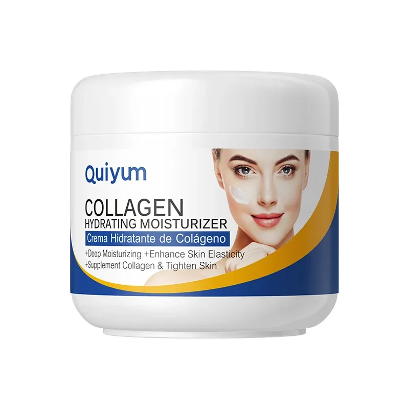Фото QUIYUM 30 г коллагеновый крем для лица, увлажняющий, увлажняющий, увлажняющий крем с гиалуроновой кислотой, дневной крем, средства по уходу за кожей лица №1
