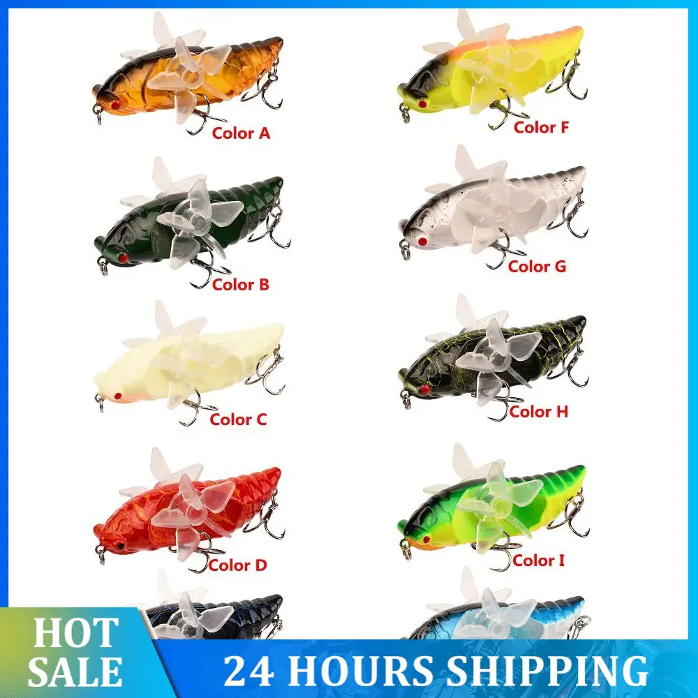 

1 шт., рыболовная искусственная Цикада, 7,5 см, 14 г