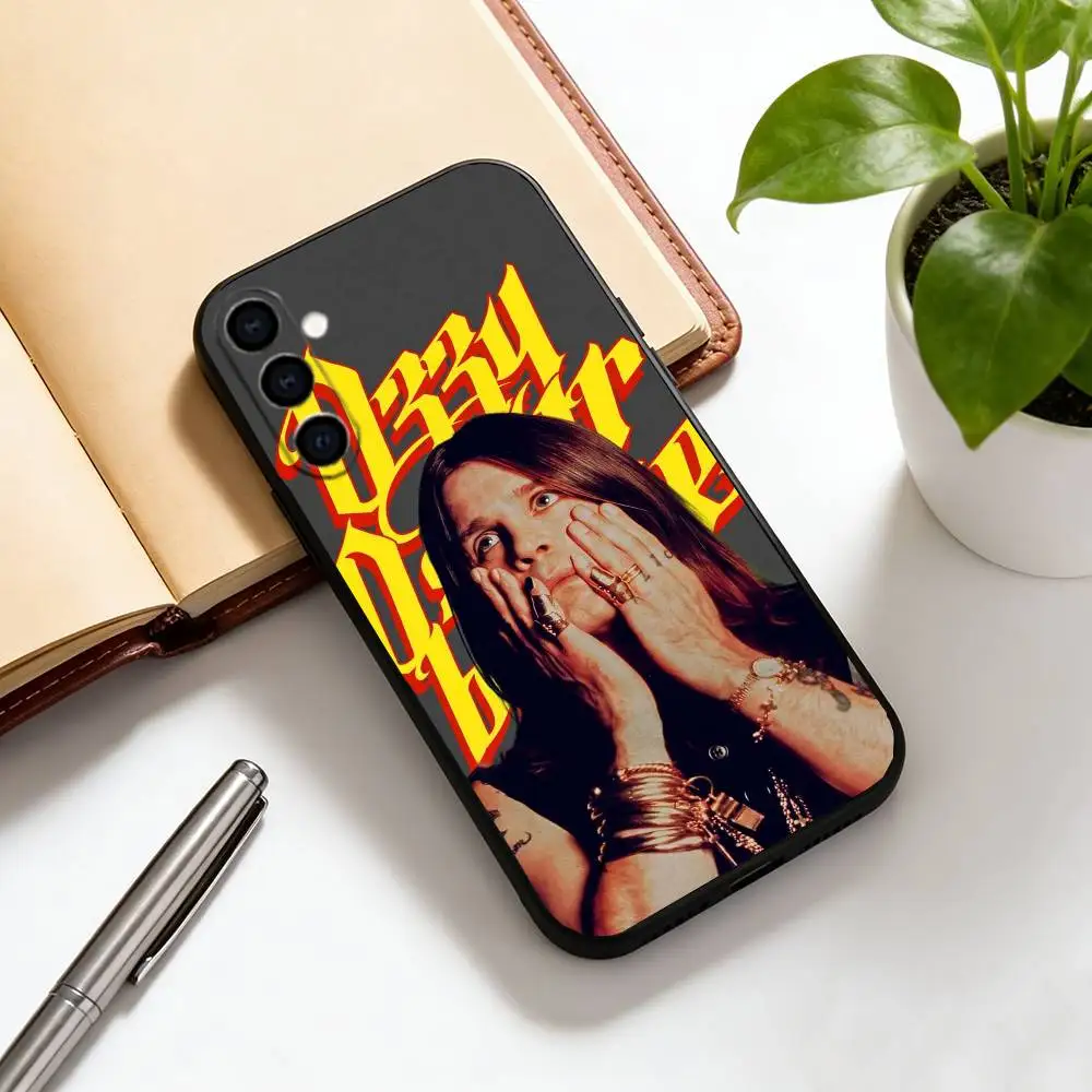 Фото Чехол для телефона S-Sabbath O-Ozzy Osbourne для Samsung Galaxy A73, A72, A71, A70, A53, A52, A51, другие модели, мягкий черный чехол №5
