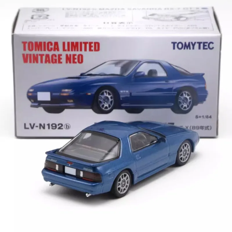 TAKARA TOMY TOMYTEC 1/64 Реальная Модель MAZDA SAVANNA TLV-192b голубой сплав игрушечный мотор