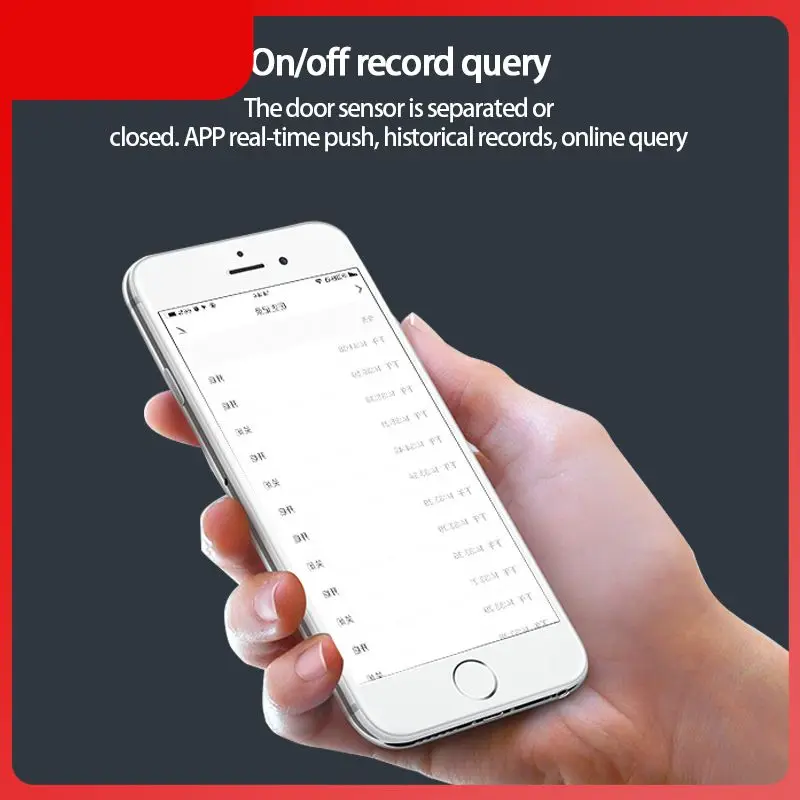 

Door Magnetic Real-time Monitoring Zigbee Door Detector Door And Window Sensor Smart Home Alarm Tuya Magnetic