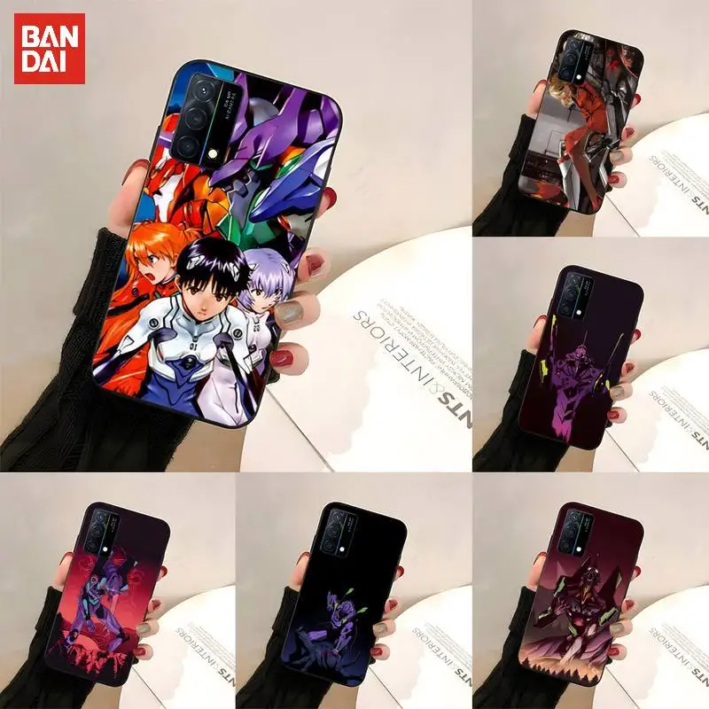 

Bandai Anime Evangelions Ayanami Phone Case For OPPO A39 A57 A5 A59 A37 73 83 71 73S A11X 75 7X A77 F3 F11 One Plux 6 5T 5 Cover