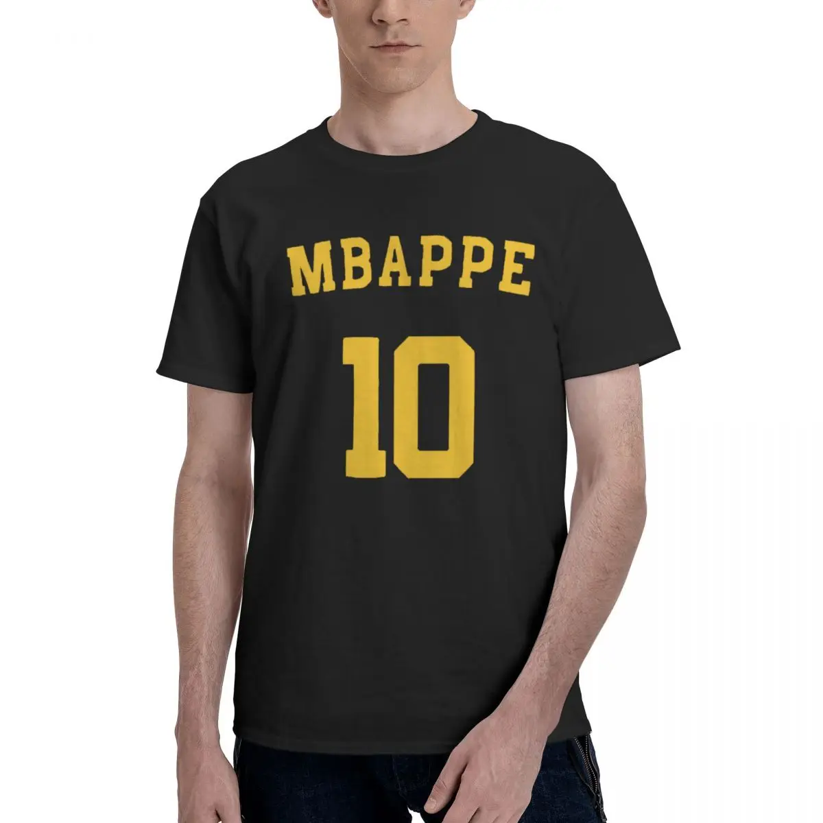 

France Kylianer And Mbappﾩ And Mbappe (8) Soccer Team Motion Title Graphic Tees Top quality Activity competition Eur Size