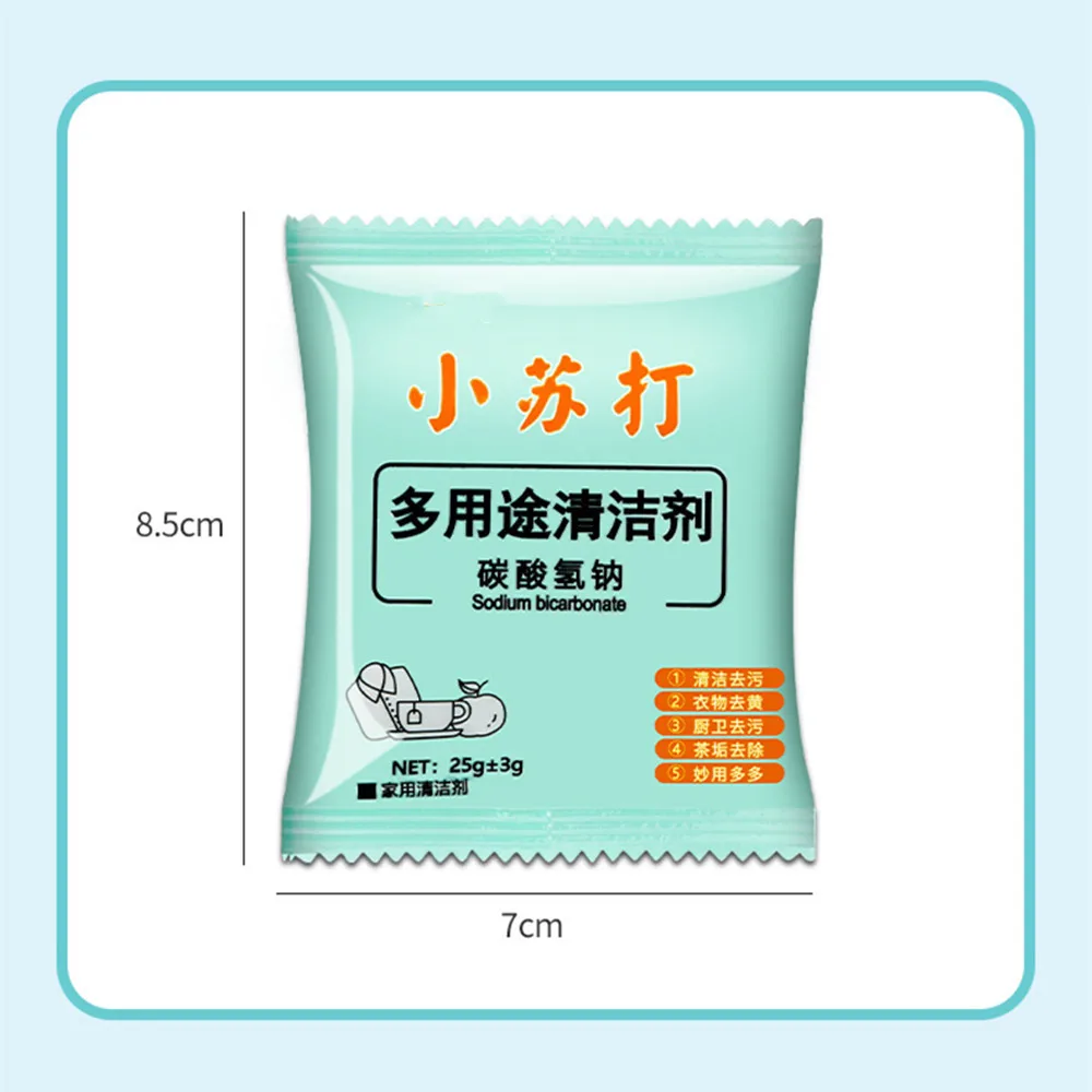 

1/3/10pcs Baking Soda Powder Decontamination Cleaner Laundry Household Special Kitchen Tile Limescale Glass Strong Descaling