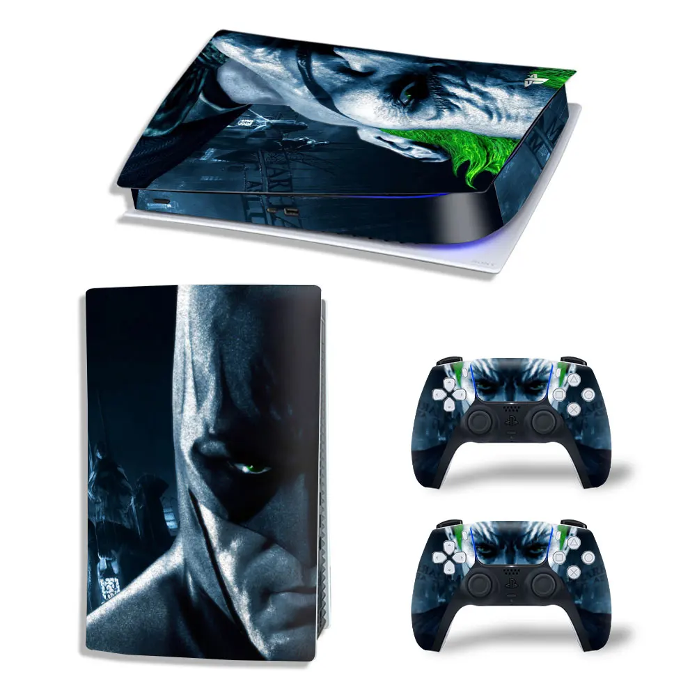 Виниловый чехол с изображением Бэтмена комиксов Marvel PS5 для цифровой консоли